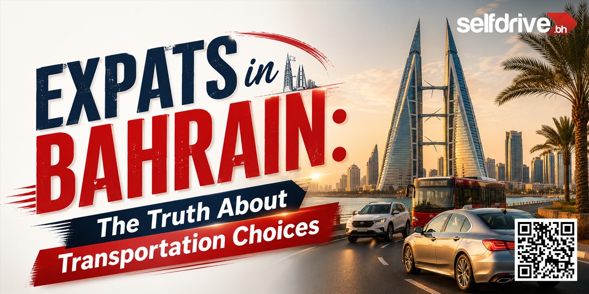 Expats in Bahrain sharing insights on transportation choices, focusing on the realities and difficulties faced in commuting.